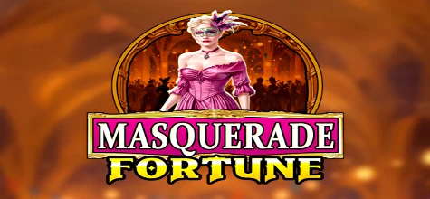 Masquerade Fortune game artwork with golden gears